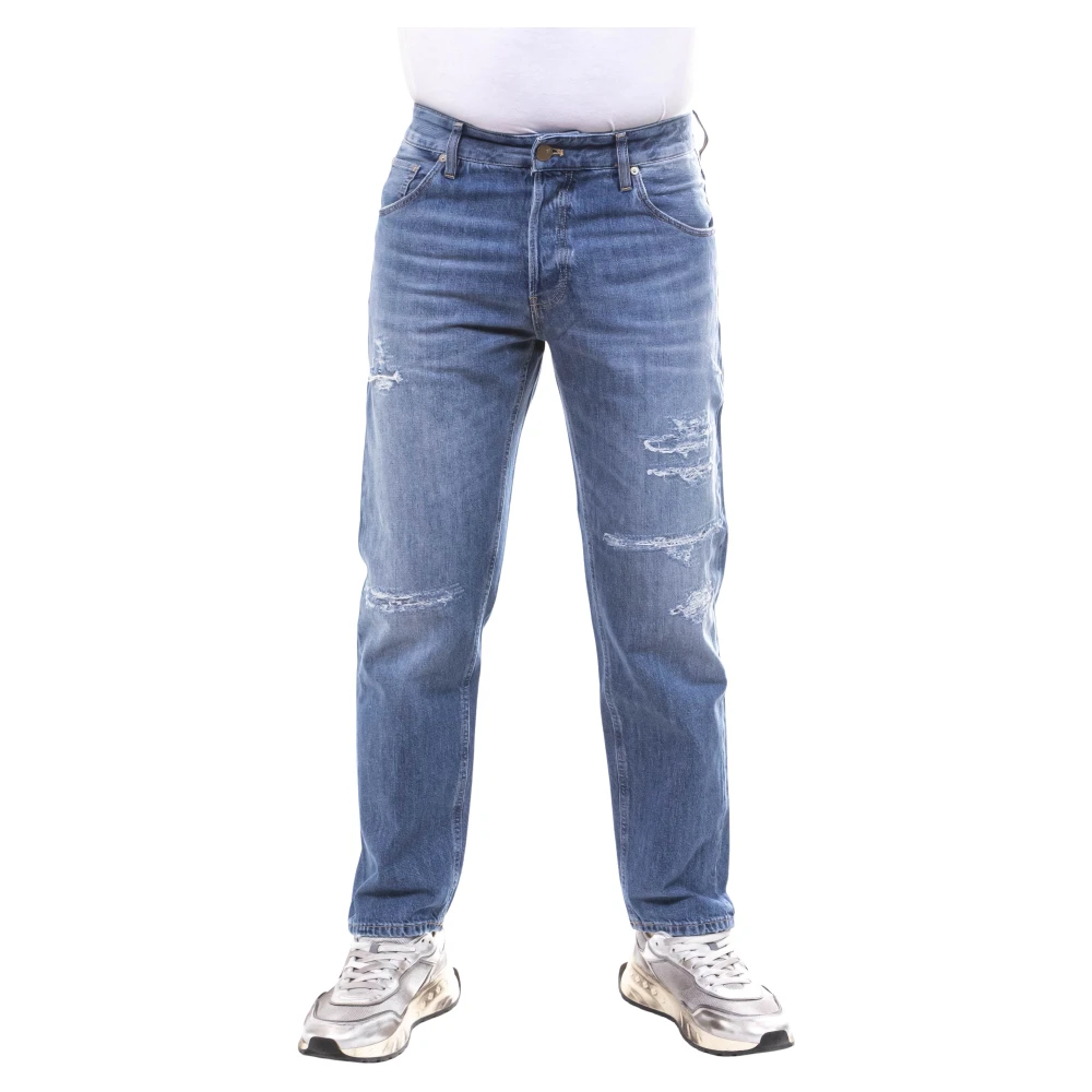 Pt Torino Men's Blue Rebel Trousers