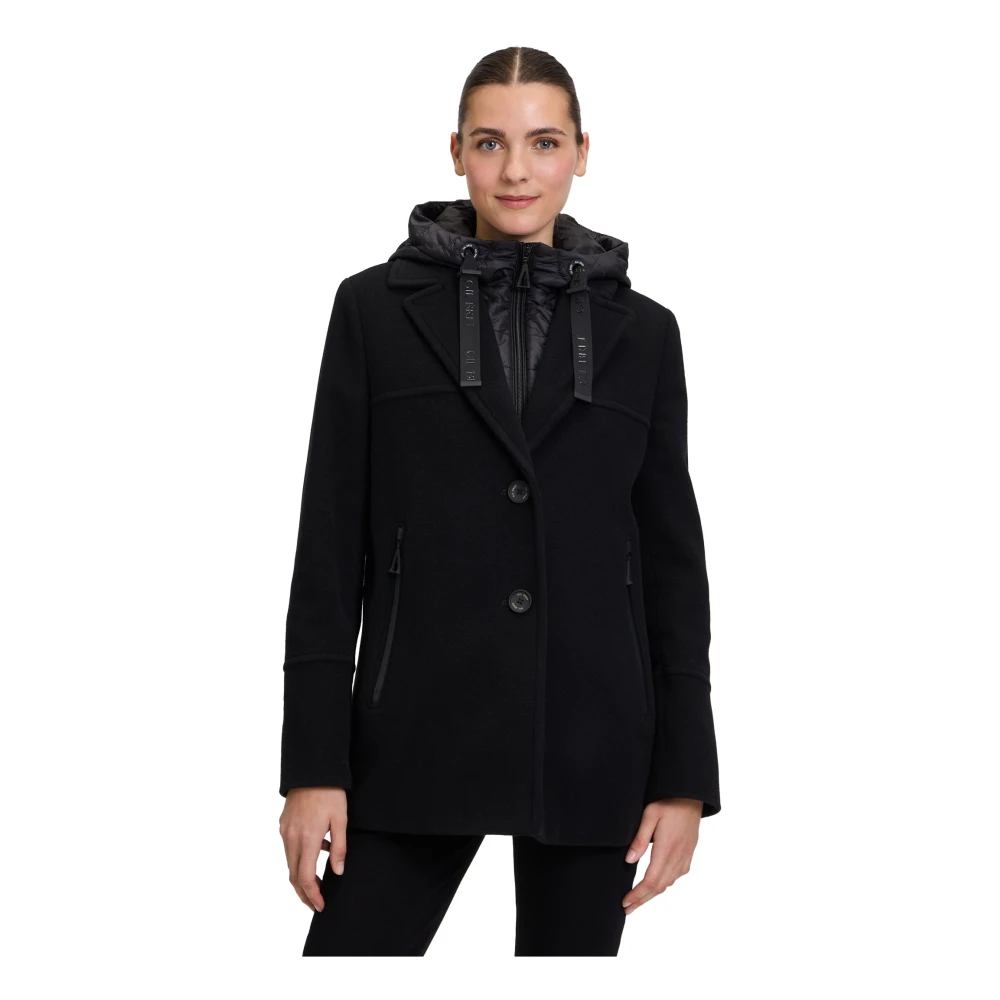 Gil Bret Winterjas met Afneembare Vest Black Dames