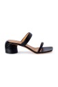 black-leather-double-strap-slip-on-heels