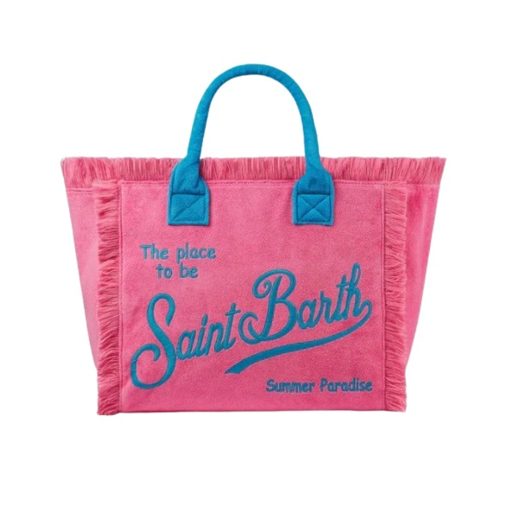 Saint Barth Stijlvolle Handtassen voor Dagelijks Gebruik Pink Dames