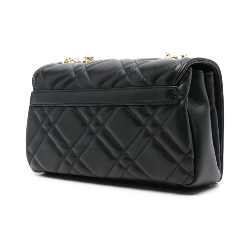 Love Moschino Zwarte Schoudertas Stijlvol en veelzijdig Black Dames
