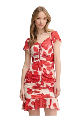 Ruched Mini Dress