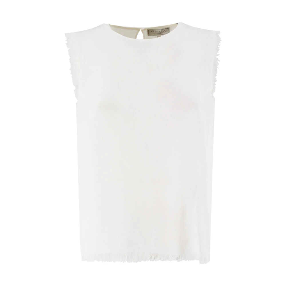 Tops > Sleeveless Tops - - Antonelli Firenze - Modalova