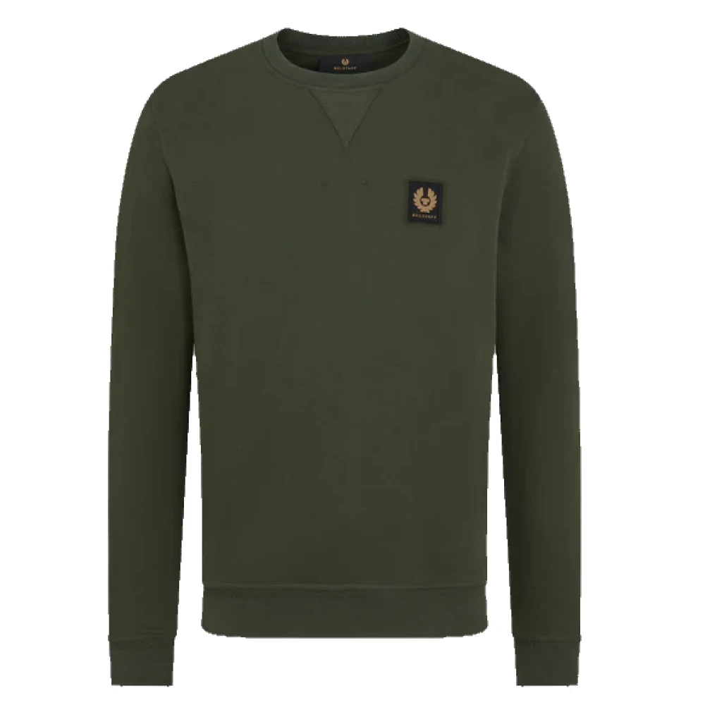 Belstaff Klassieke Logo Sweatshirt Groen Green Heren