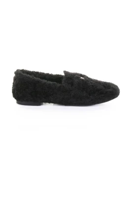 Shearling Slip-On Loafers