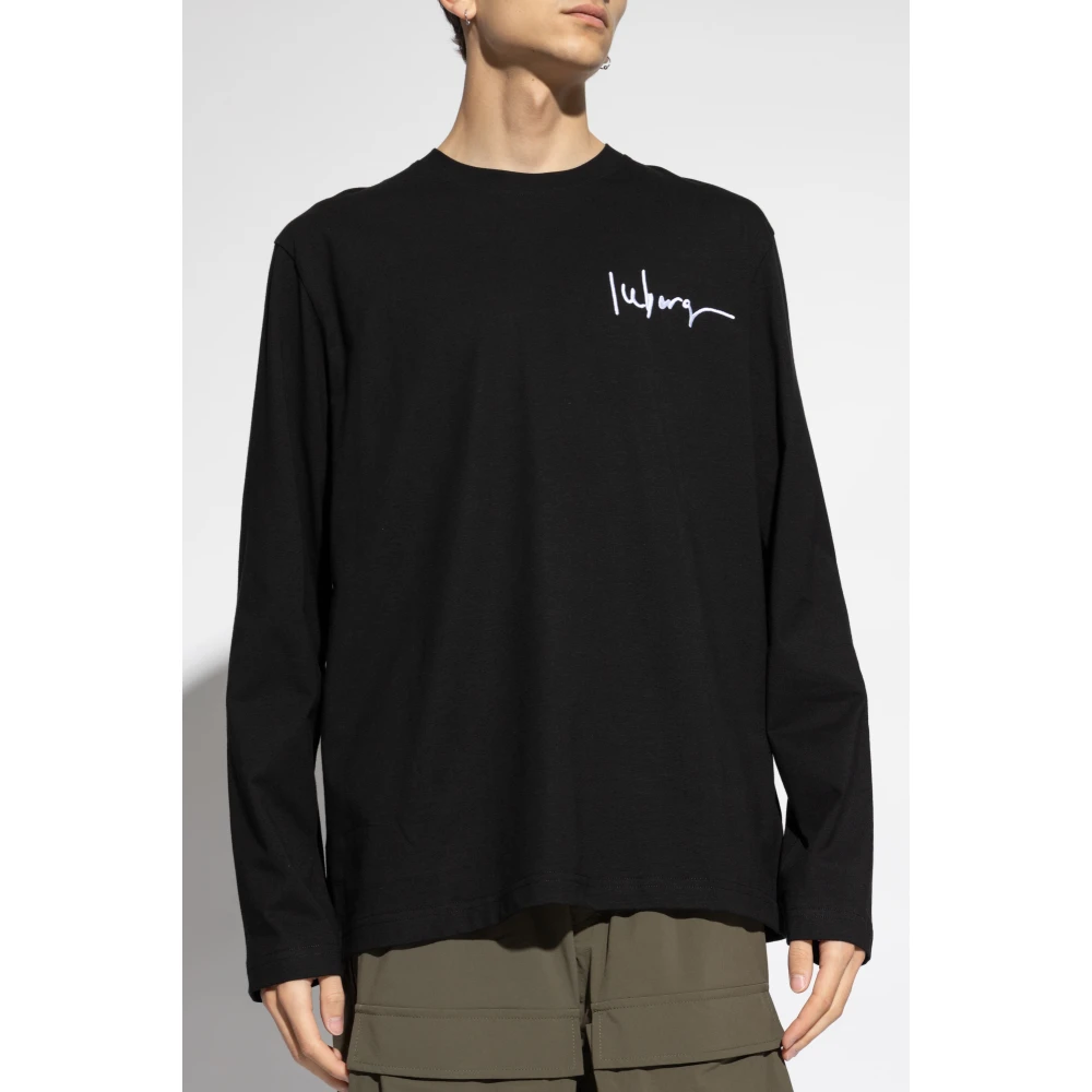 Iceberg T-shirt met logo Black Heren