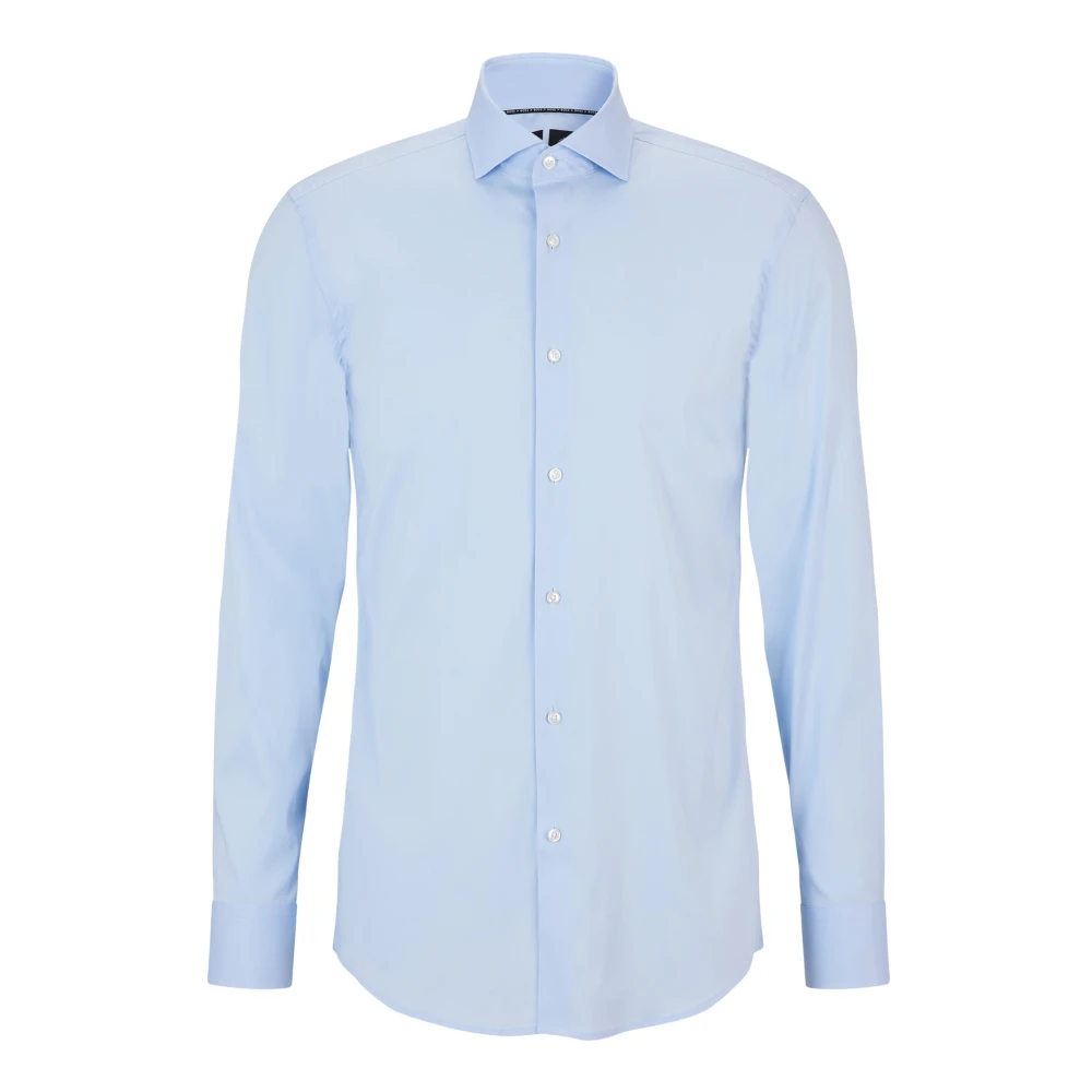 Hugo Men's Blue Casual Shirts, S, Long Sleeve Slim Fit Shirt