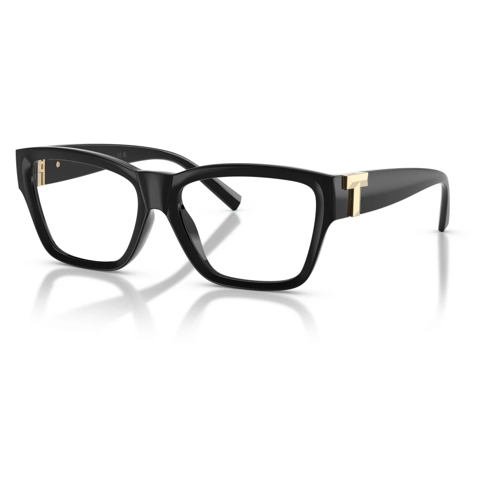 Tiffany Black Tf2285u 8001 Woman Optical Frames Injected Transparent Squared Normal - Image 2