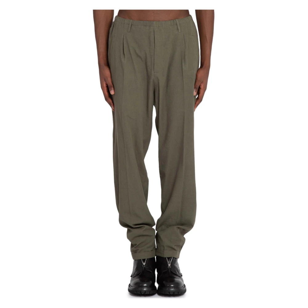 Magliano Straight Trousers Green Heren