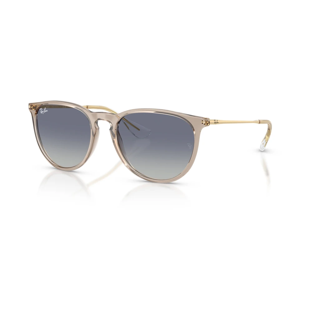 Ray - Ban Grey Woman Rb4171 Erika 67444L Sunglasses Nylon Brown Pantos Normal Nuanced - Image 4