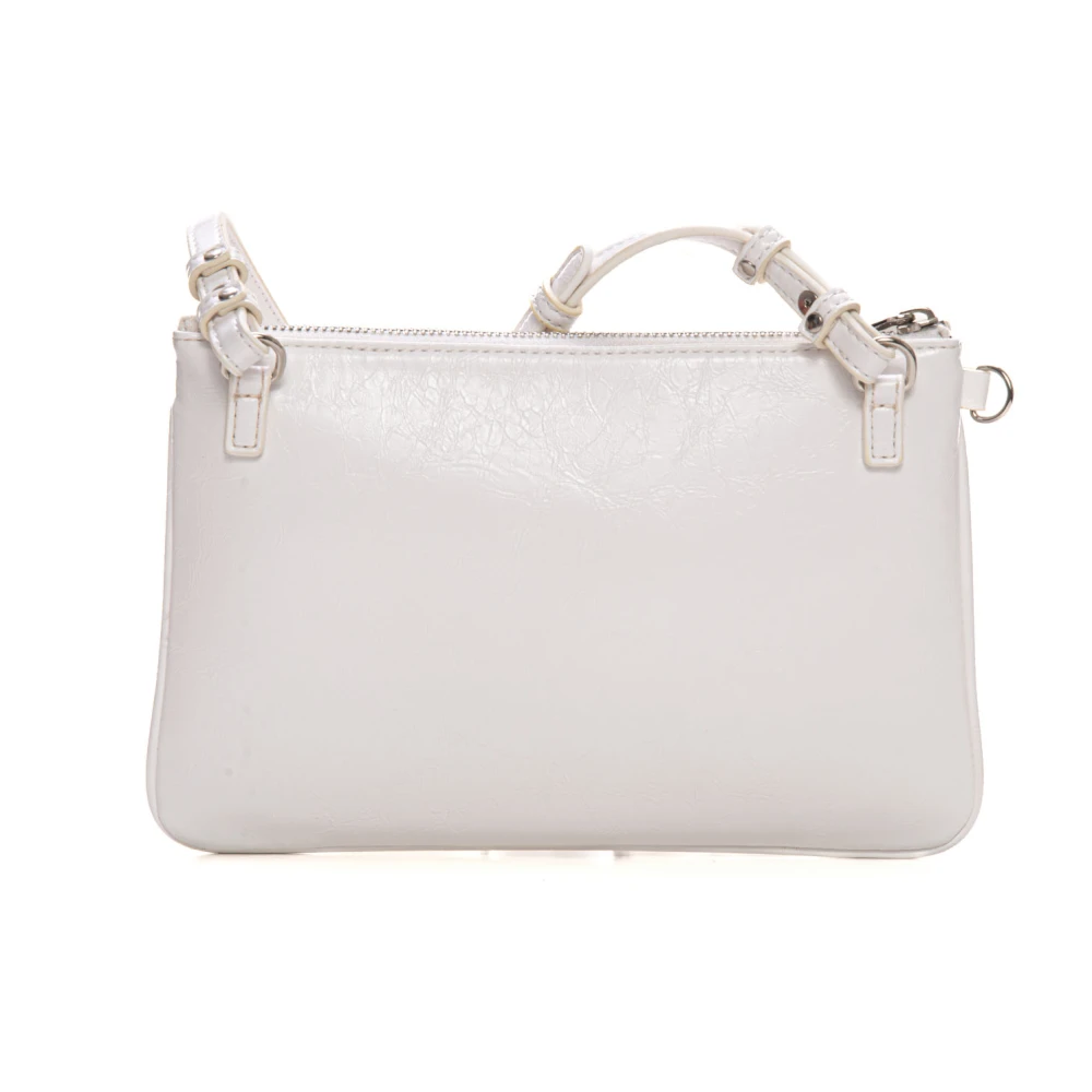 Liu Jo Envelop Pochette met Afneembare Band White Dames