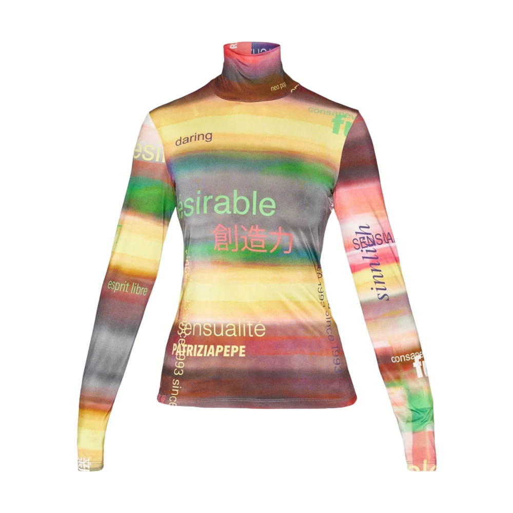 PATRIZIA PEPE Multicolor Synthetische Sweaters voor Dames Multicolor Dames