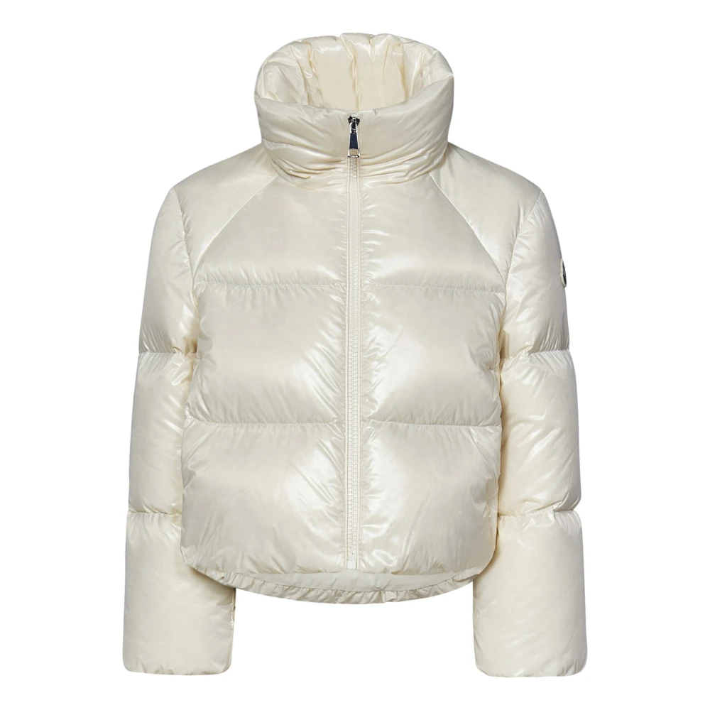 Moncler Vit Dunjacka för Barn White, Unisex