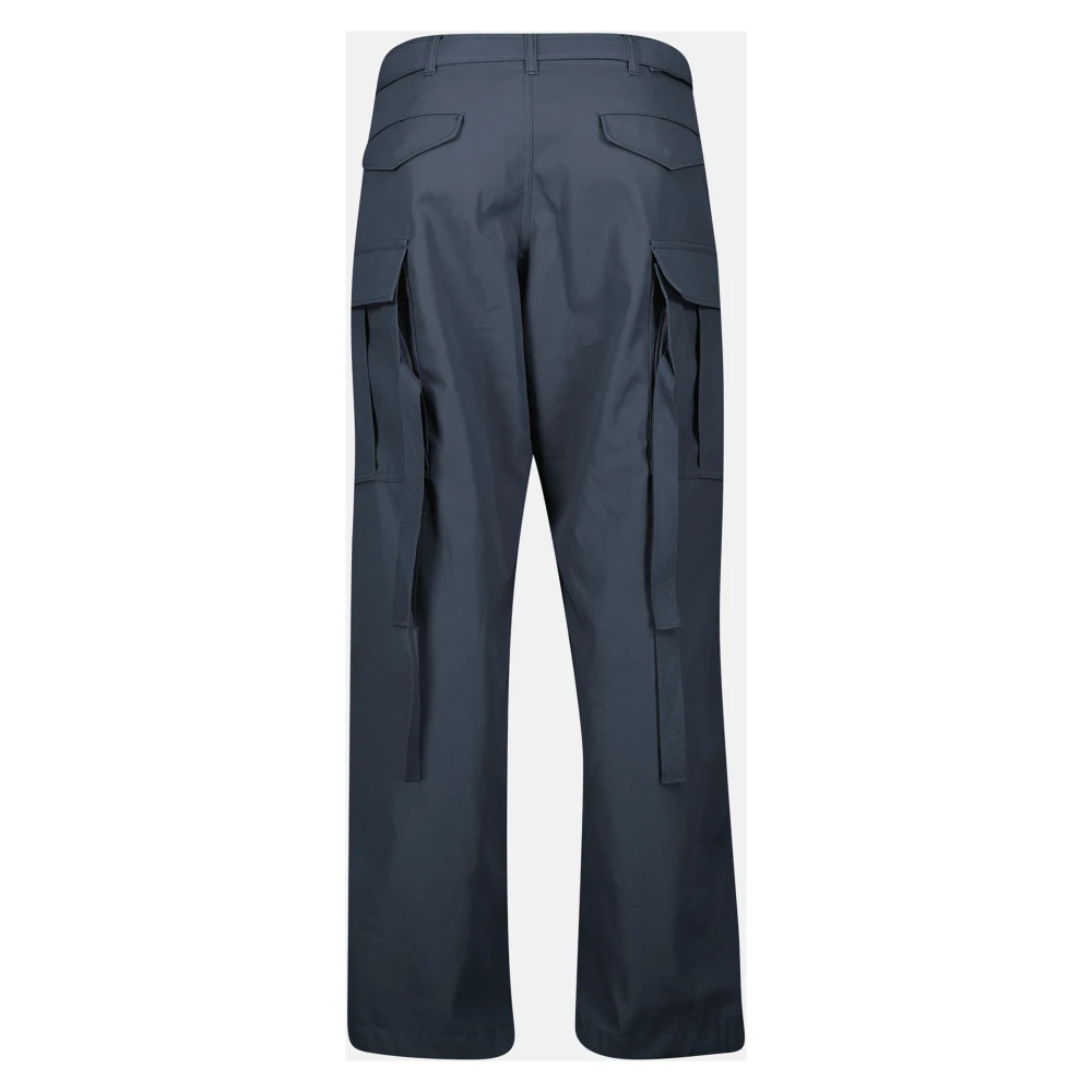 Sacai Cargo broek Lente-Zomer 2025 Collectie Blue Heren