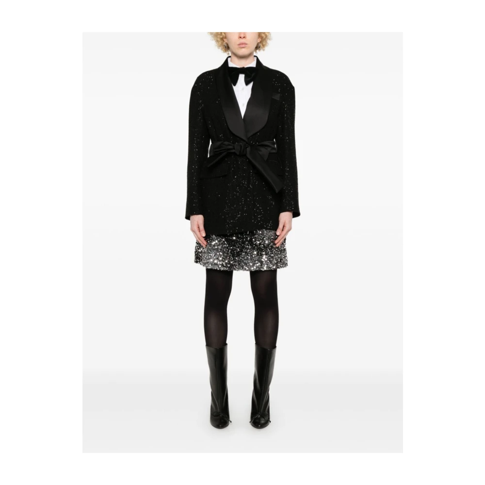 Max Mara Zwarte damesjas Black Dames