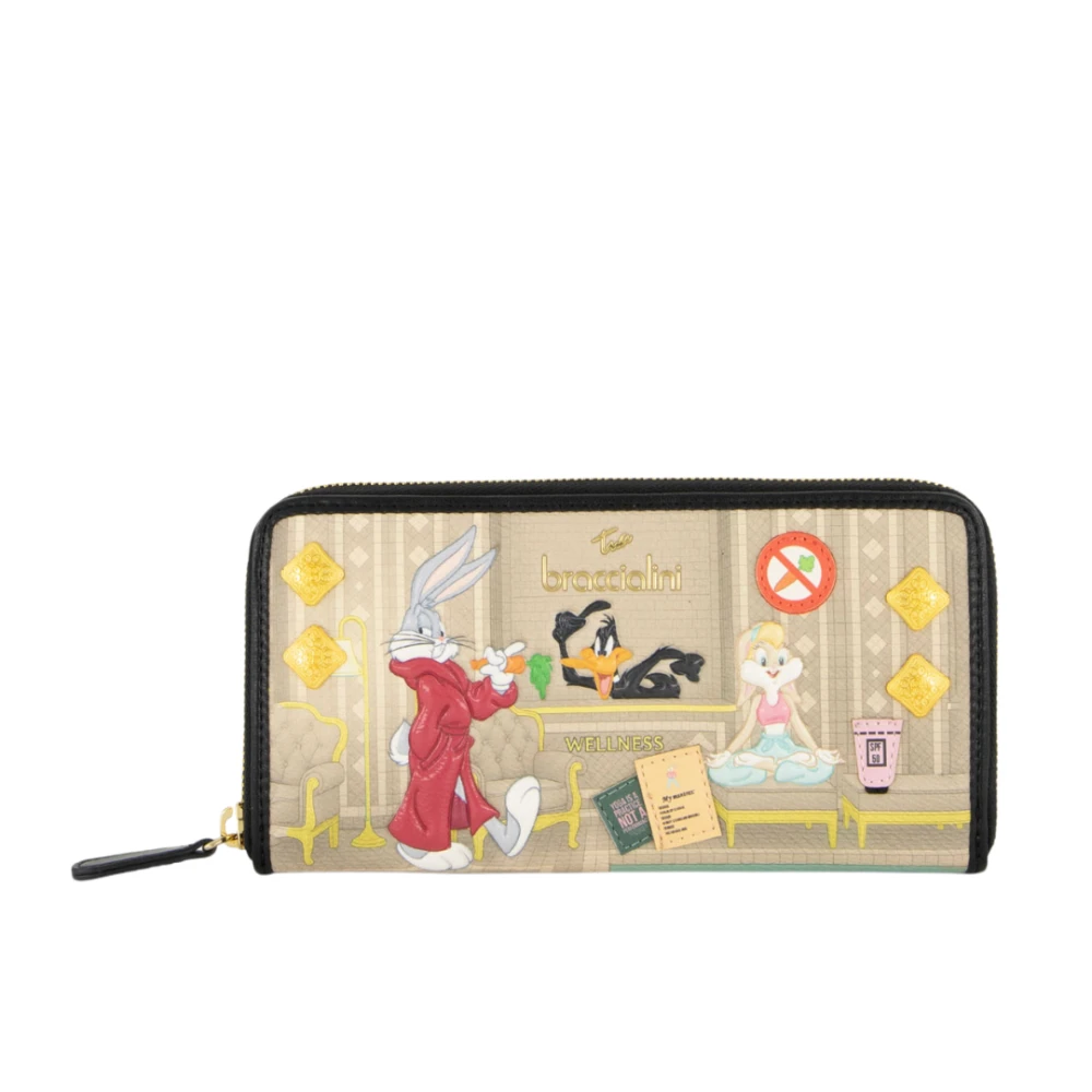 Braccialini Donna Multicolor - Portafoglio Zip Around - Accessories - E - One Size