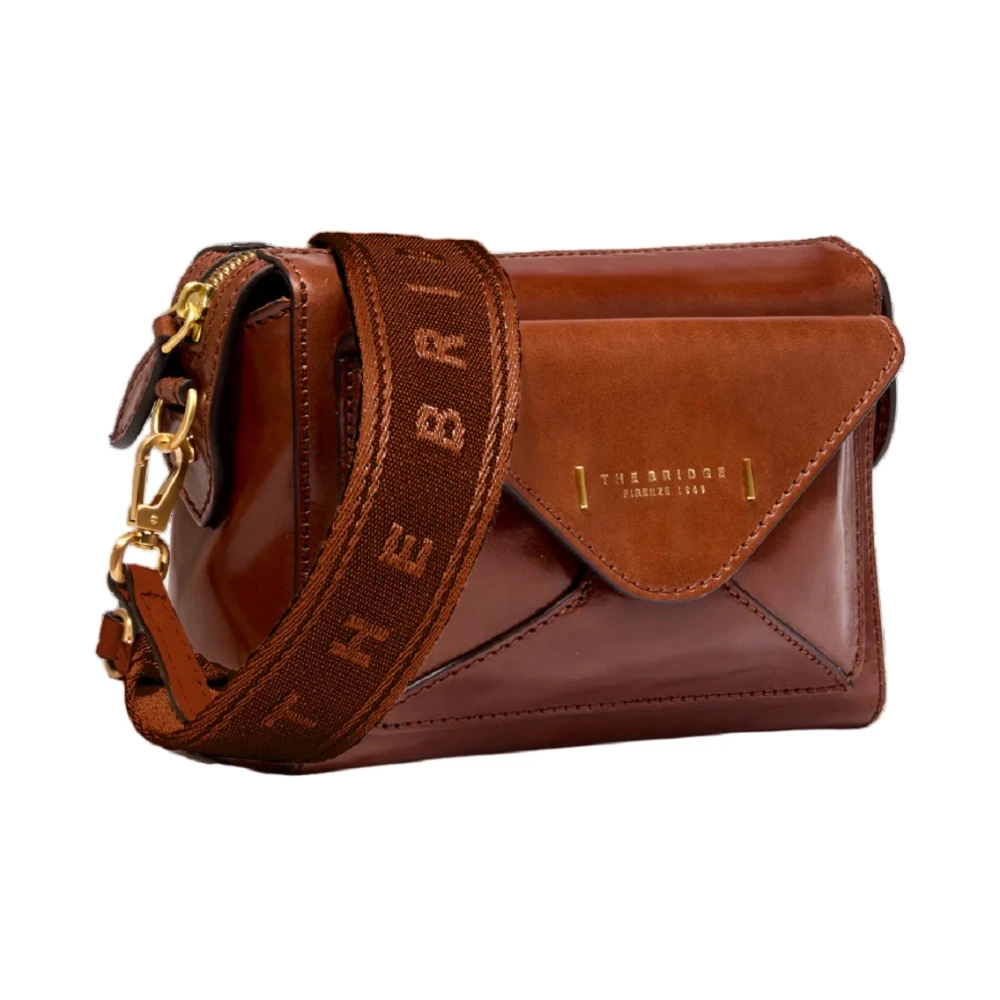 The Bridge Bruine Schoudertas Elegante Stijl Brown Dames