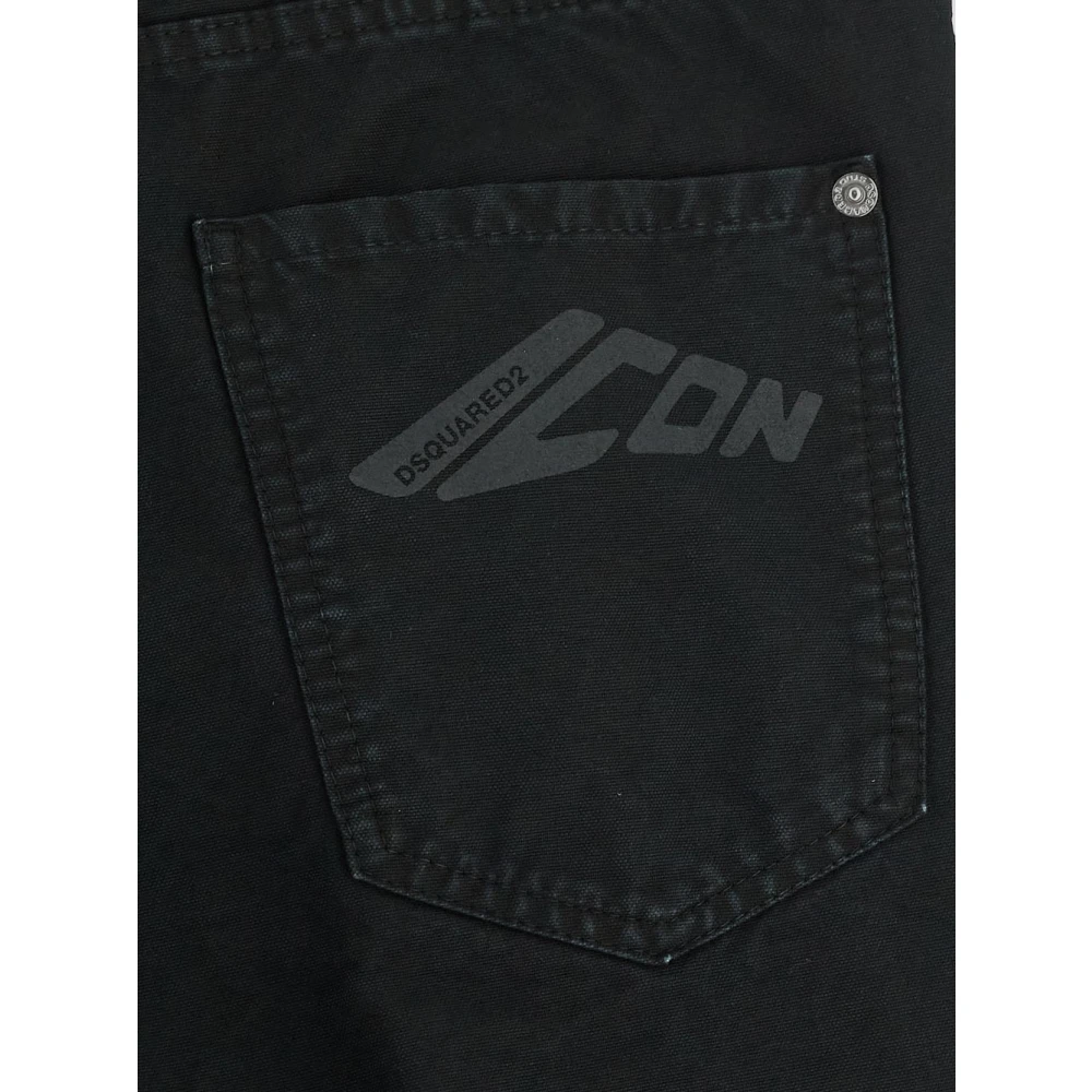 Dsquared2 Stijlvolle Herenbroek Black Heren
