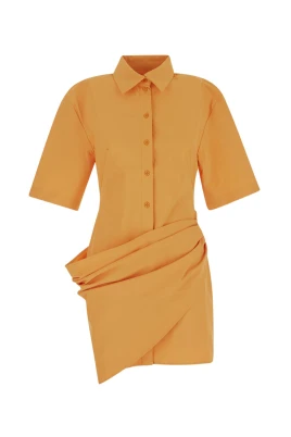 Mini Klänning med Camisa-stil