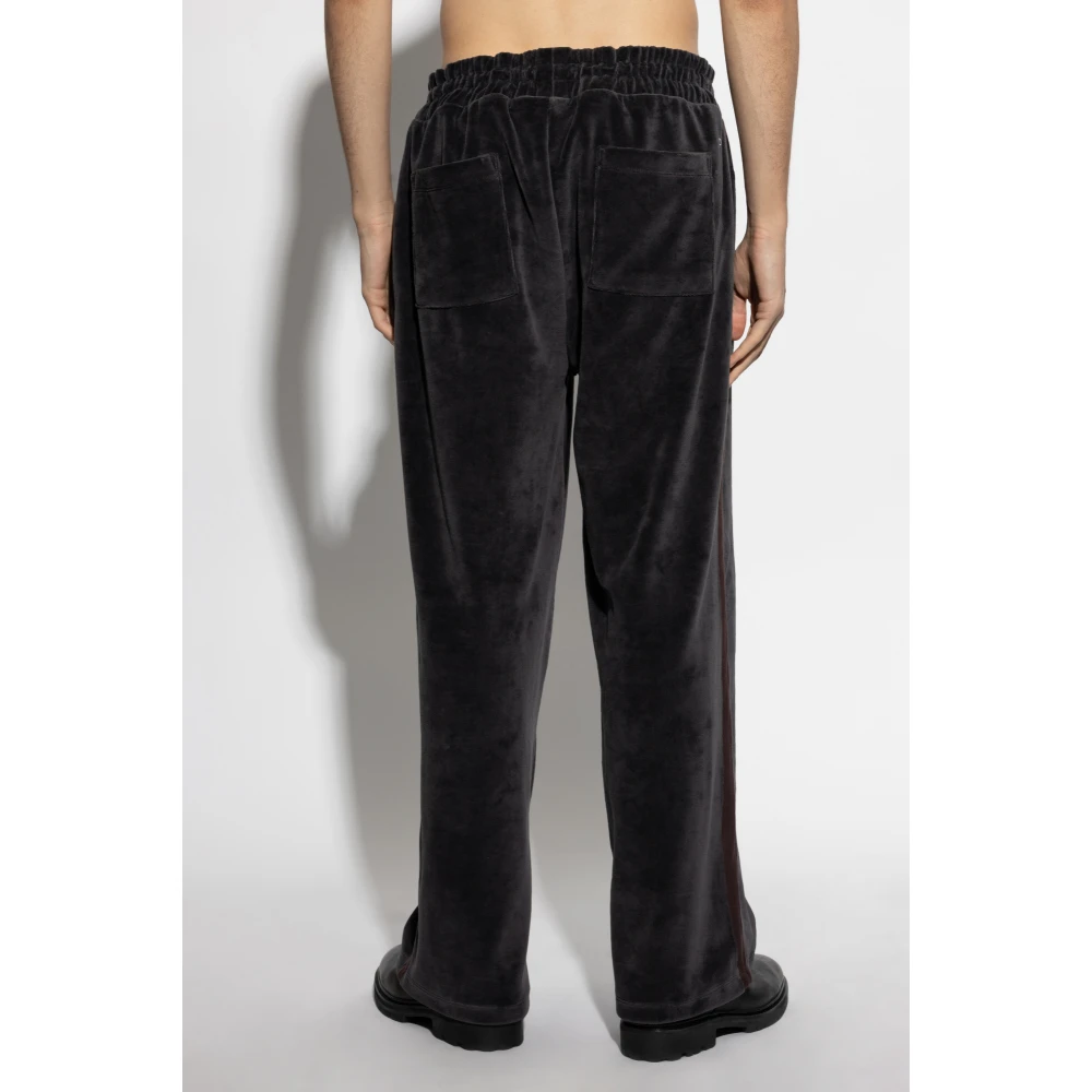 AllSaints Draven Broek met Zijstrepen Gray Heren