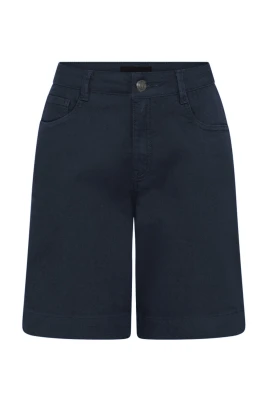 Marinblå Avslappnade Emma Shorts