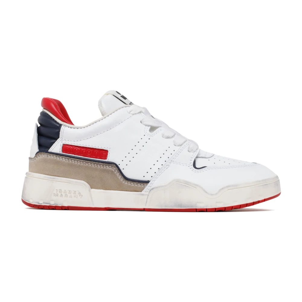 Isabel Marant Witte Emree Panel Sneakers Dames Schoenen Veelkleurig Multicolor