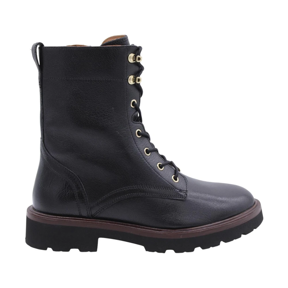 Geox Women's Black Stylish Ankle Boot Olifant