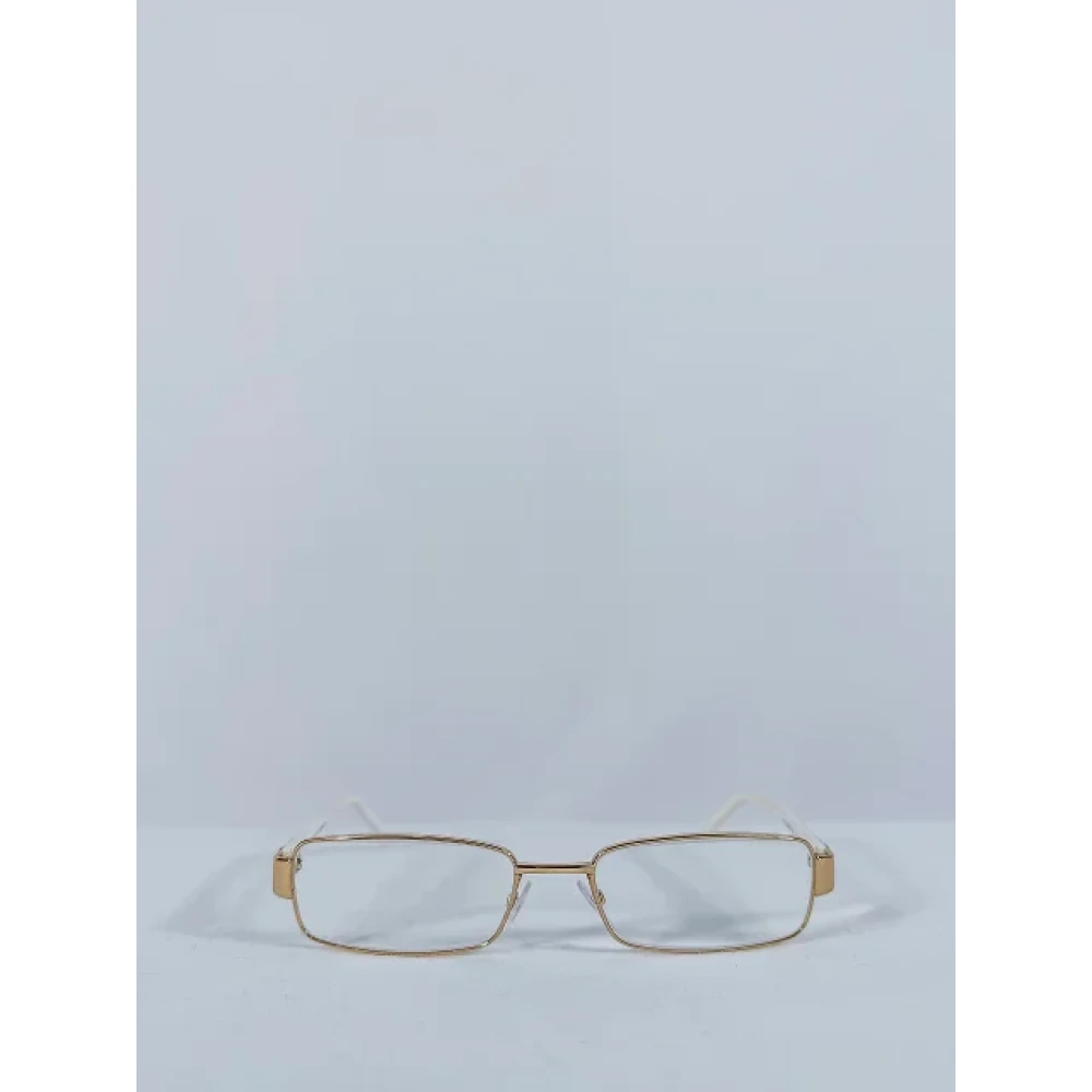 Gucci Vintage Pre-owned Acetate sunglasses Yellow Dames