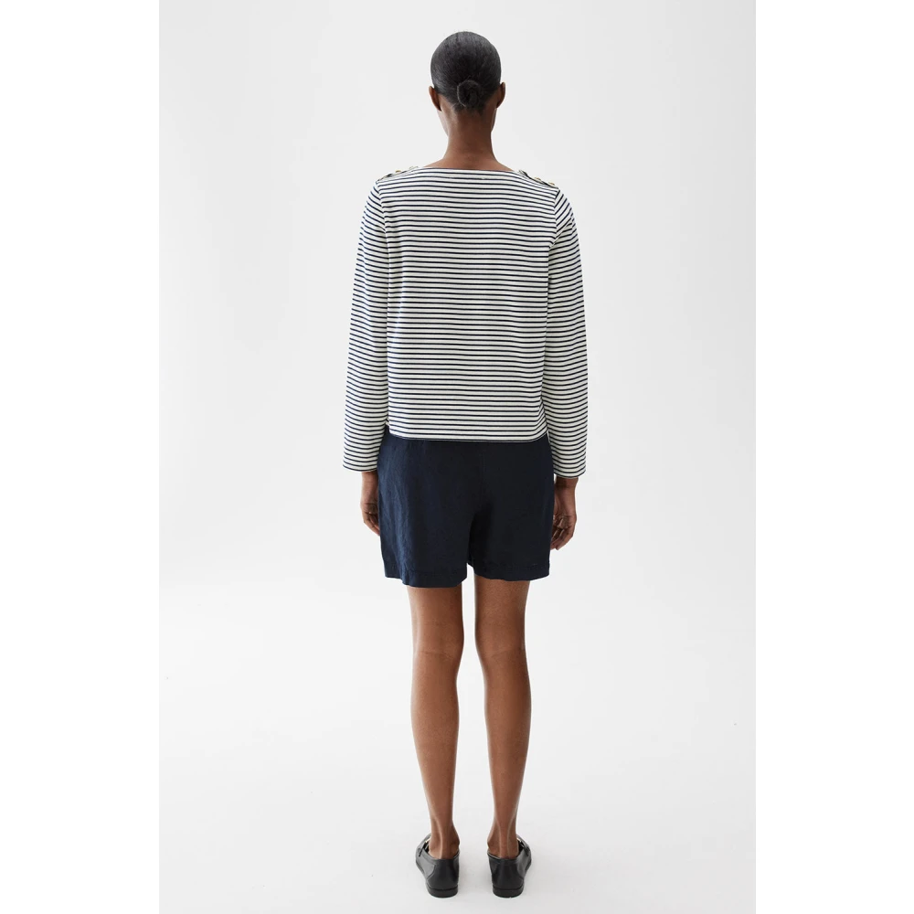 Busnel Long Sleeve Tops Black Dames