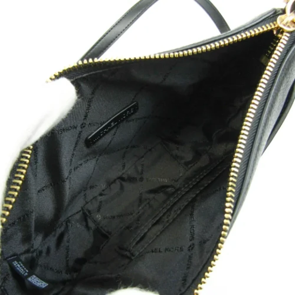 Michael Kors Pre-owned Leather shoulder-bags Black Dames