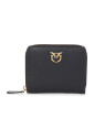 black-leather-zip-around-wallet