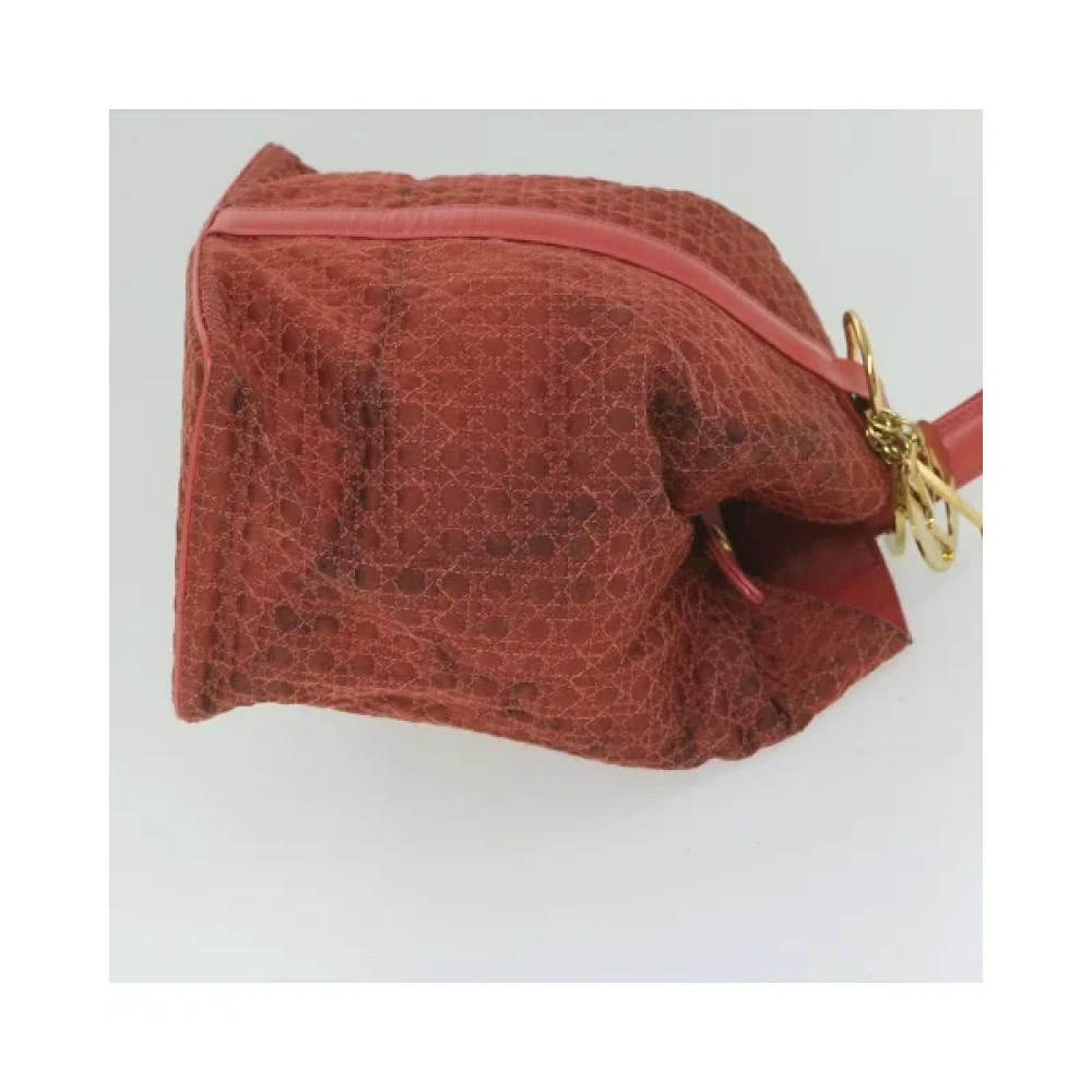 Dior Vintage Pre-owned Nylon dior-bags Red Dames