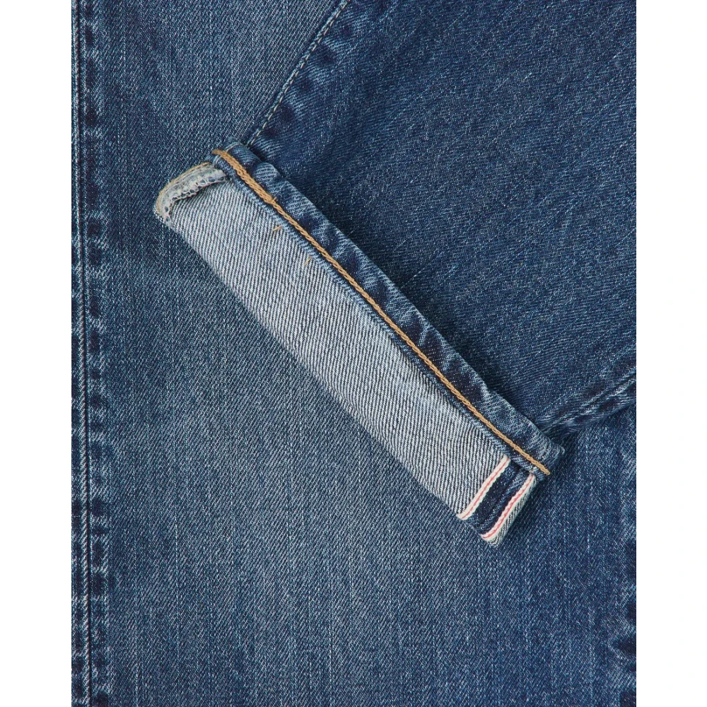 Edwin Tapered Jeans Donkerblauw Denim Blue Heren