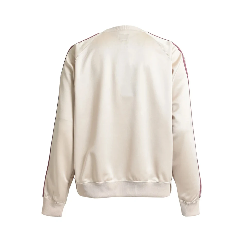 Needles Ivory White Crew Neck Sweater Beige Heren