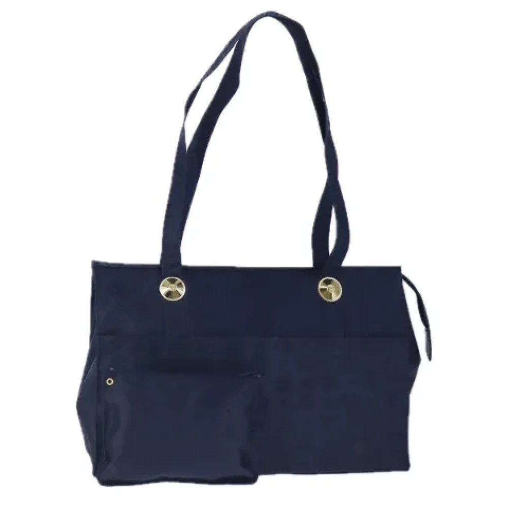 MCM Pre-owned Nylon handbags Blue Dames