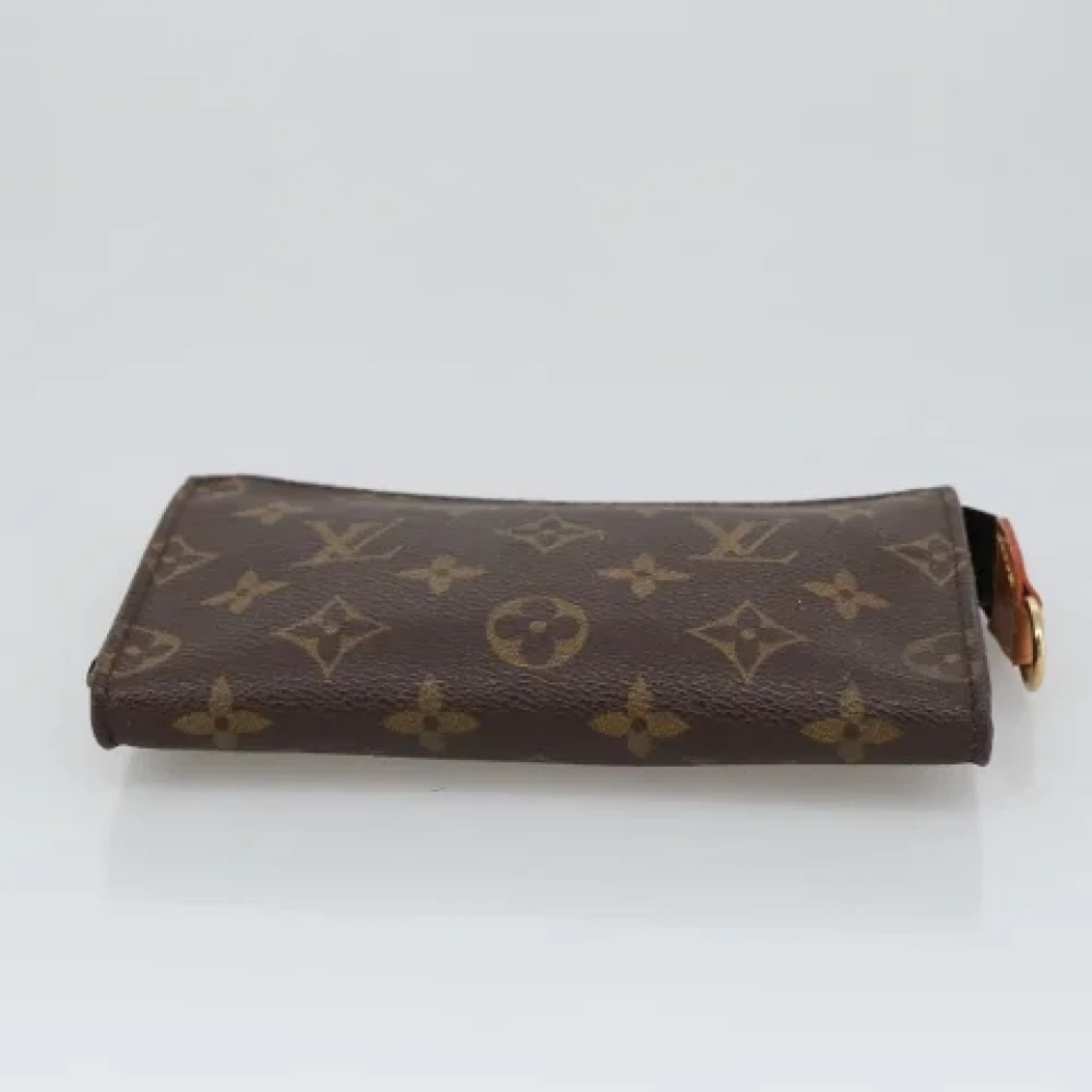 Louis Vuitton Vintage Pre-owned Canvas pouches Brown Dames