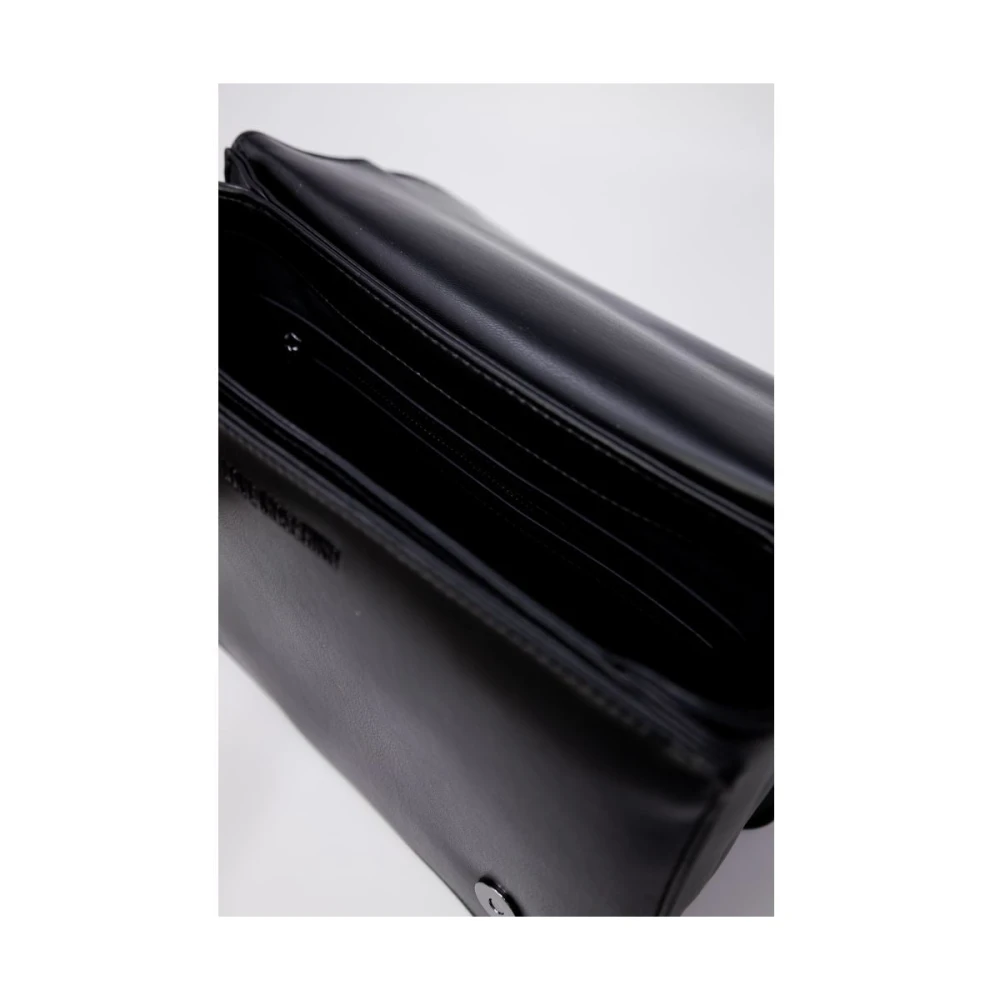 Love Moschino Bicolor Handtas Herfst Winter Collectie Black Dames