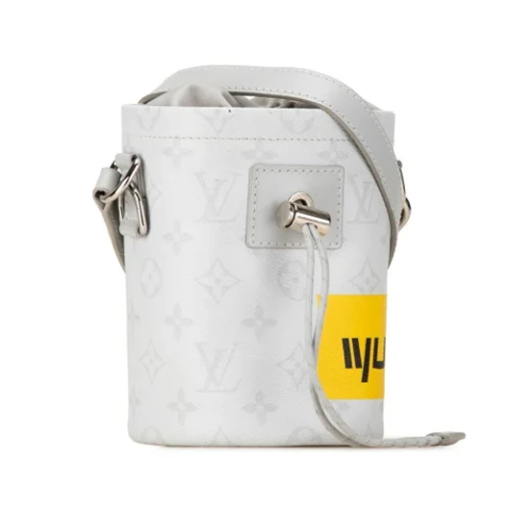 Louis Vuitton Vintage Pre-owned Plastic louis-vuitton-bags White Dames
