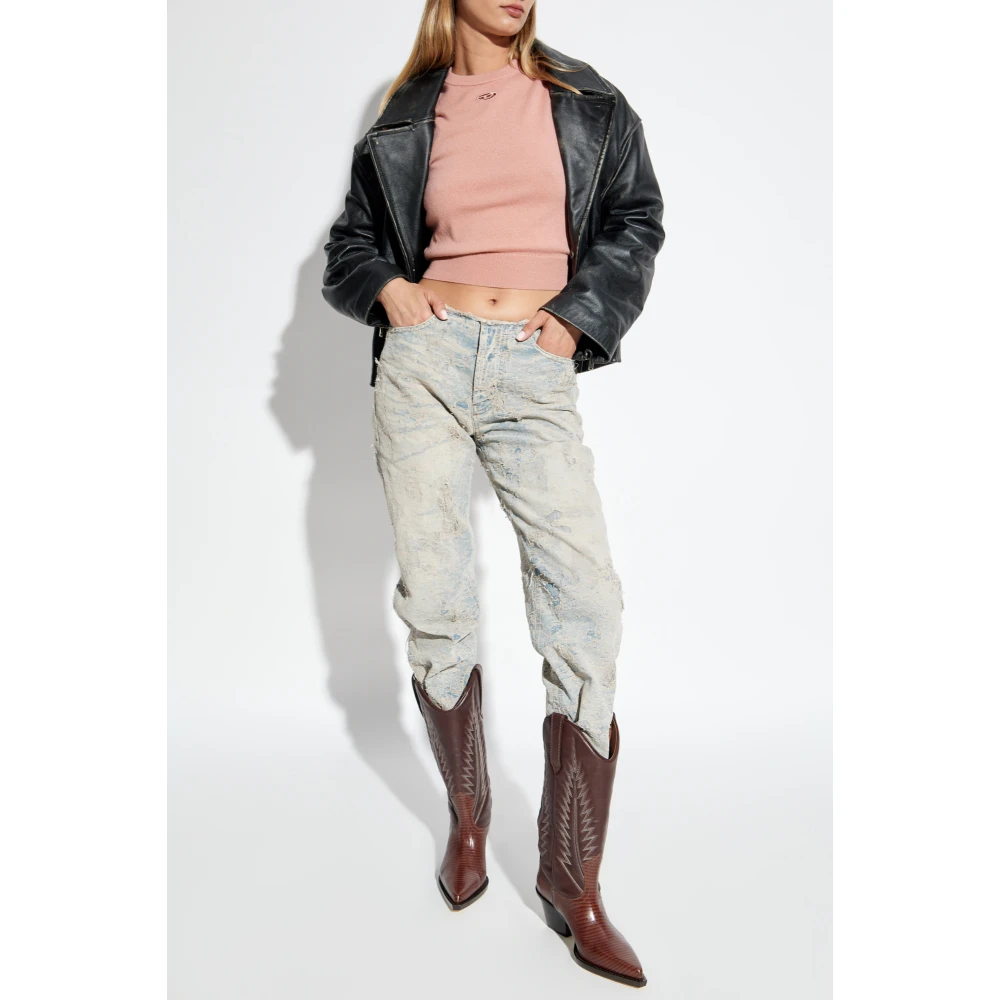 Diesel Top M-Arga-Sl Pink Dames