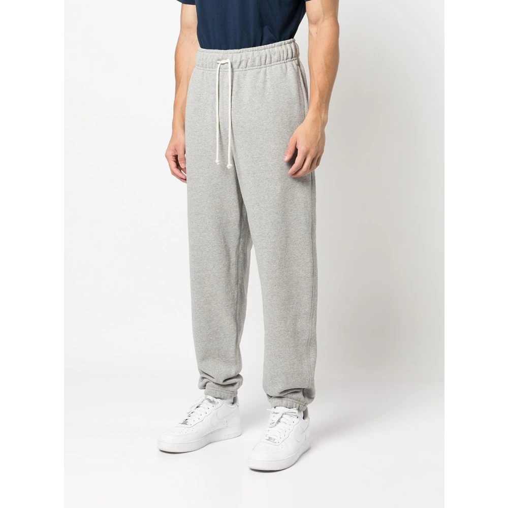 New Balance Trousers Gray Heren