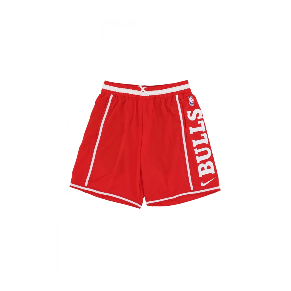 Nike NBA Dna+ Basketball Shorts Rood Wit Red Heren