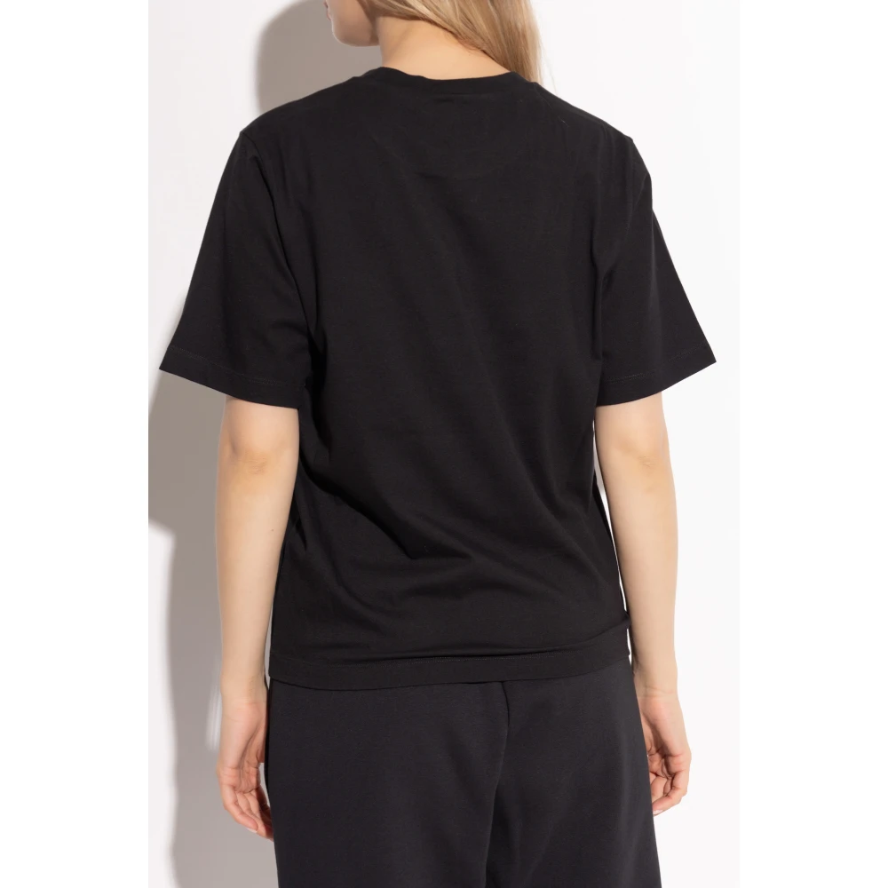 Dsquared2 Katoenen T-shirt Black Dames