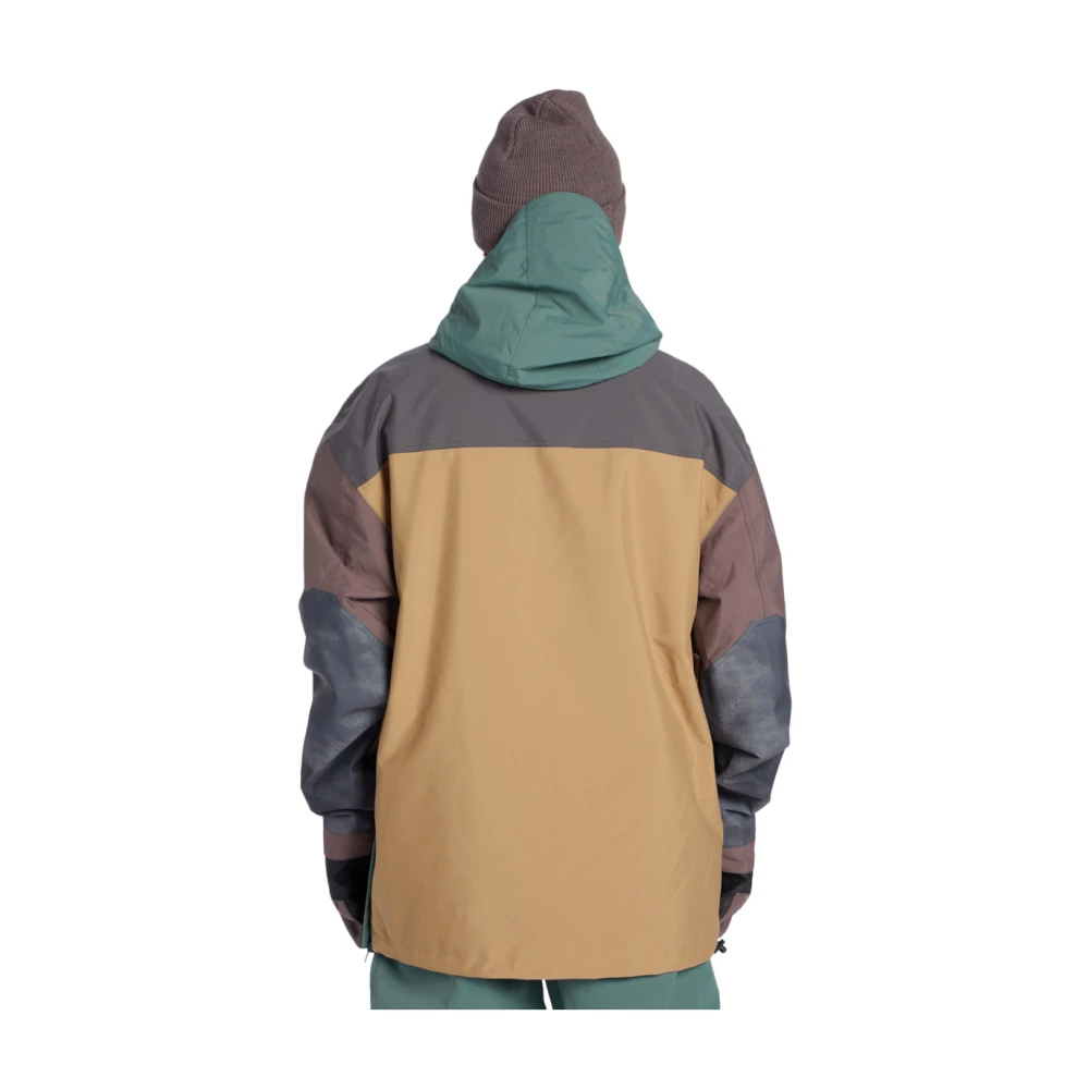 DC Shoes Beige Weather Defense Coat Magnetic Multicolor Heren