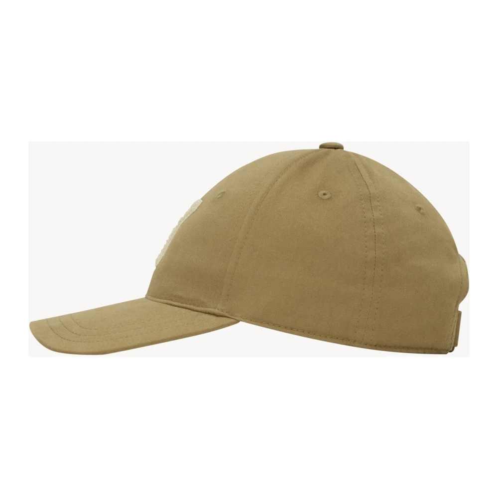 Saint Laurent Y Patch Katoenen Pet Beige Heren