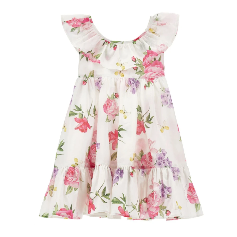 Monnalisa Unisex Kids Multicolor Kids Occasion Wear, 3 Y, Dresses Multicolour