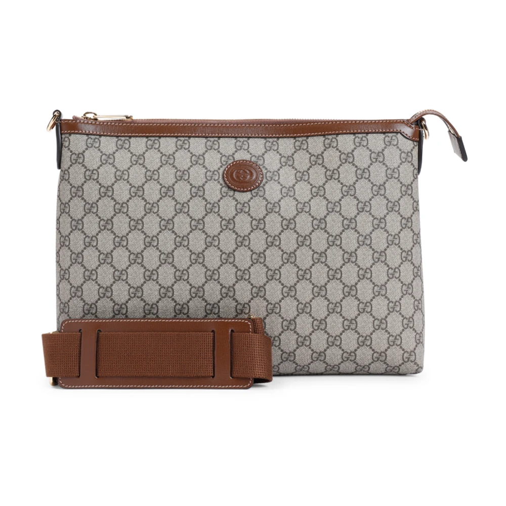 Gucci GG Supreme Canvas Schoudertas Multicolor Heren