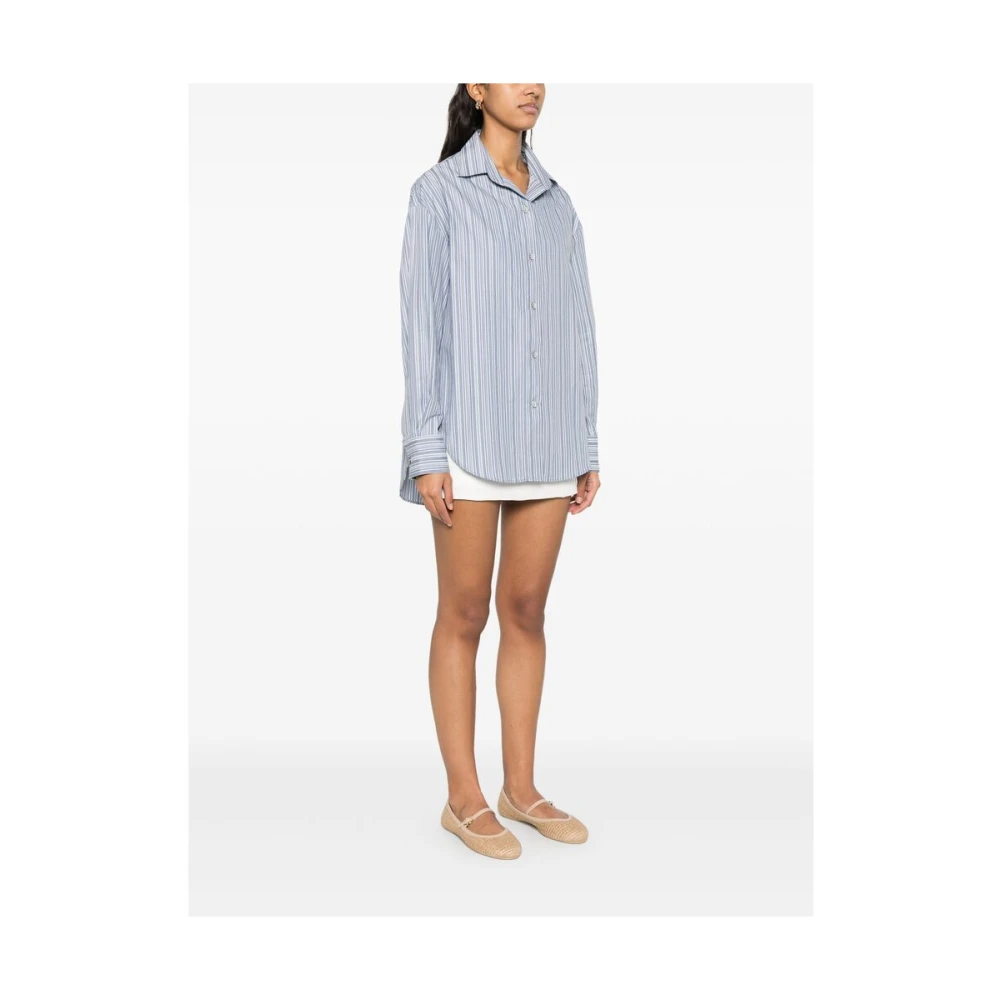 Faithfull the Brand Korenbloemblauwe Button-Up Shirt Multicolor Dames