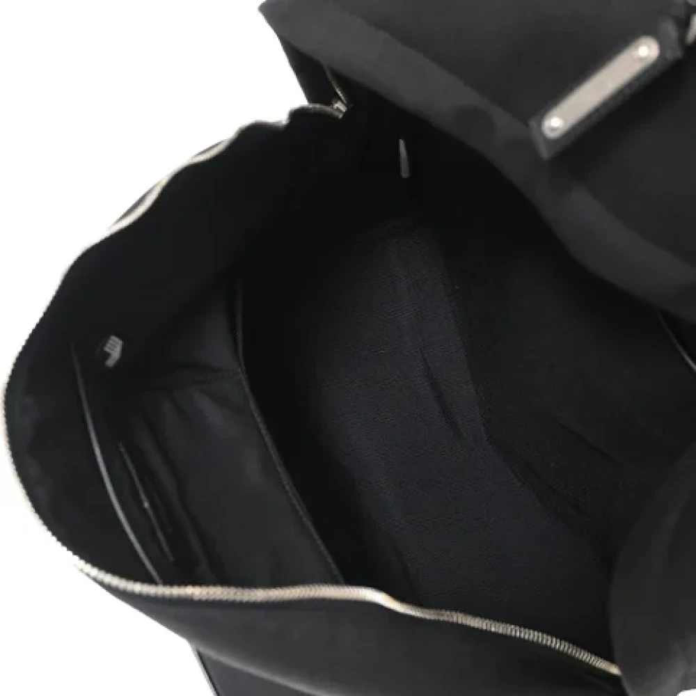 Saint Laurent City Rugzak Black Heren