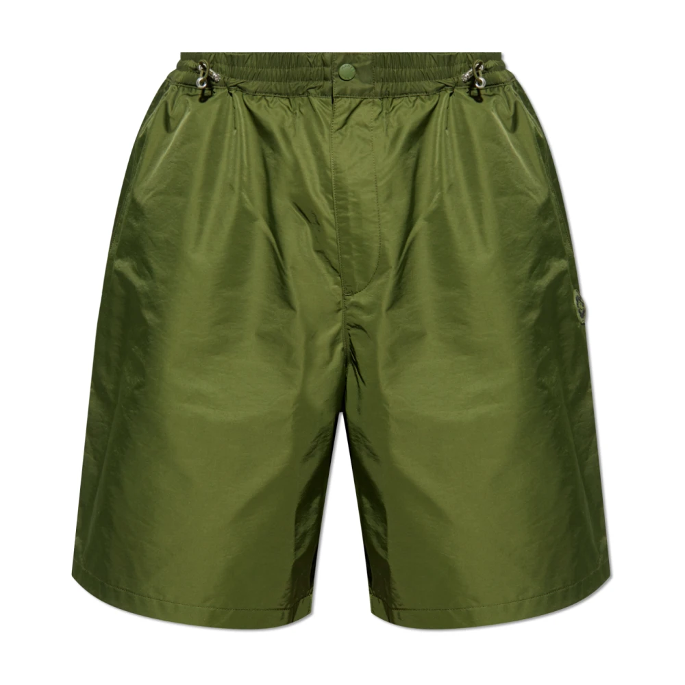 Kenzo Groene Bermuda Shorts met Elastische Taille Green Heren