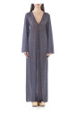 robe-a-pois-col-en-v